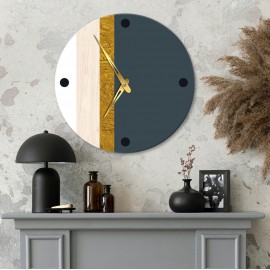Nordic soft style wall clock